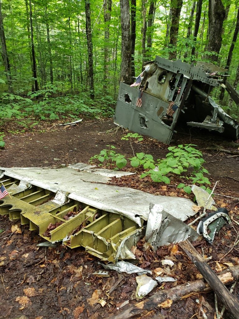 B-52 Crash Site – Greenville Maine – Catching Marbles